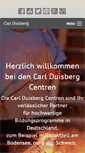 Mobile Screenshot of carl-duisberg-sprachcamps.de